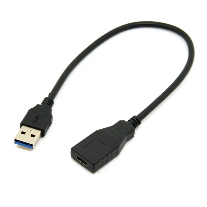 

USB-C USB 3.1 Type C Female to USB 3.0 A Male Data Cable for Macbook Tablet 30cm