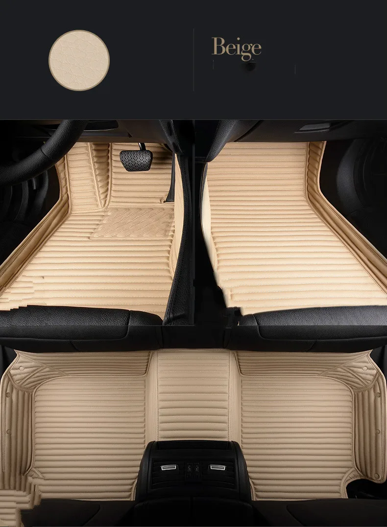 Custom full covered special car floor mats for Renault Duster Fluence