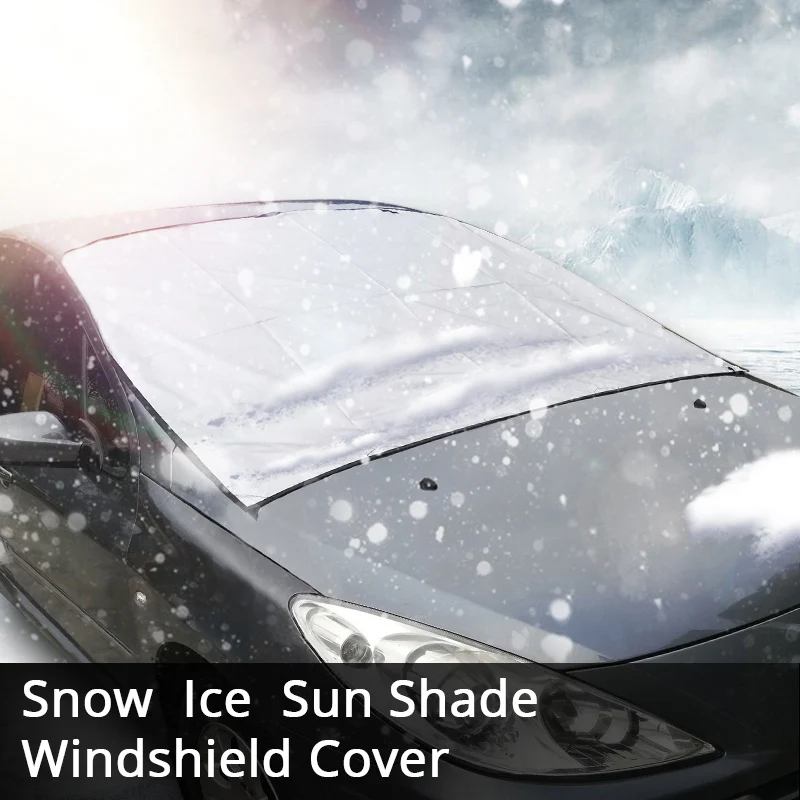 

Universal Fit Automobile Sunshade Cover Snow Ice Shield for Windshield Winter Summer Car Front Window Windscreen covers