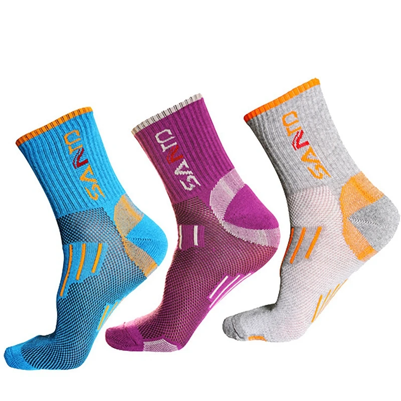 Image 3Pairs Lot SANTO Quick Dry Women Socks Cycling Sport Yoga Socks Outdoor For Hiking Camping Trekking Coolmax Thick Thermosocks