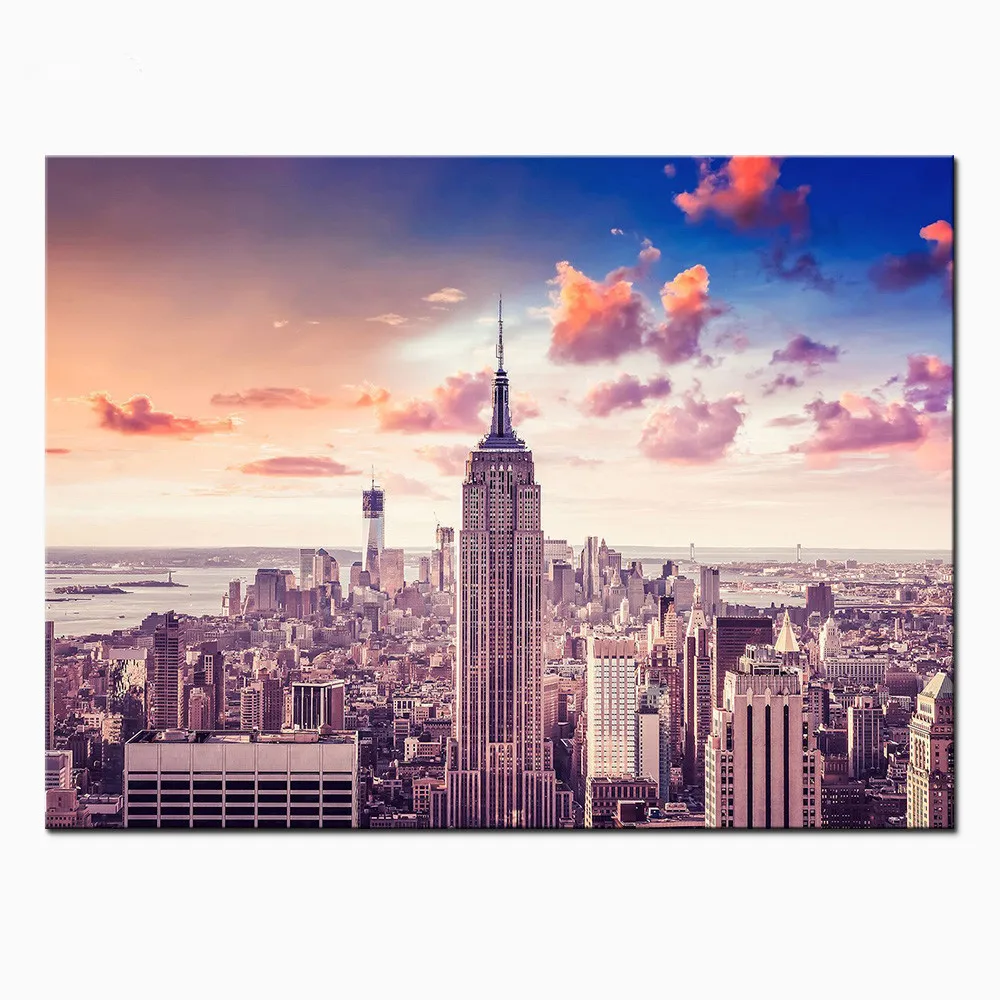 Canvas HD Print Wall Art Poster Framework 1 Piece/Pcs New York City