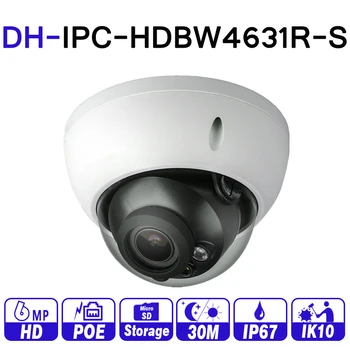 

DH Security Camera IPC-HDBW4431R-S Upgrade Version IPC-HDBW4631R-S 6MP POE Security Camera with SD Card slot