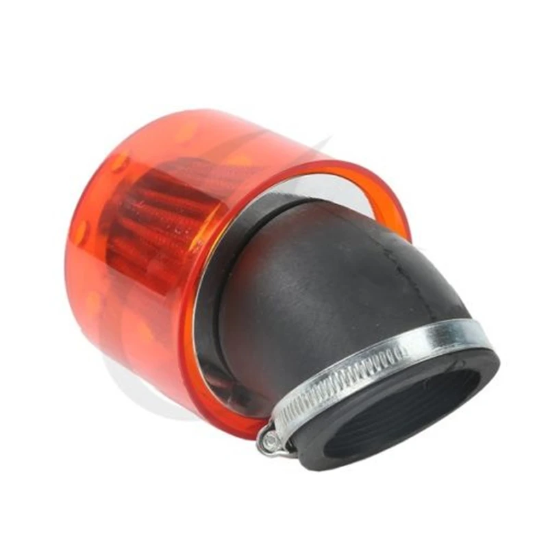 

Red Cover Air Cleaner Intake Filter For All 48mm Diameter Motorcycle