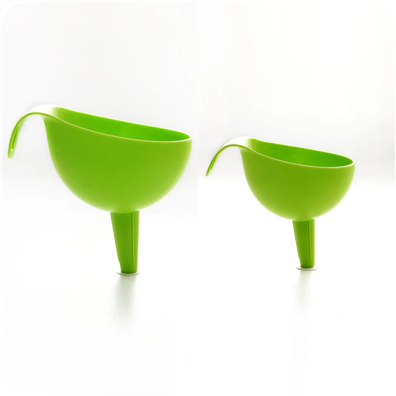 Plastic Small Funnel  Kitchen Beverage Oil Funnels Creative 