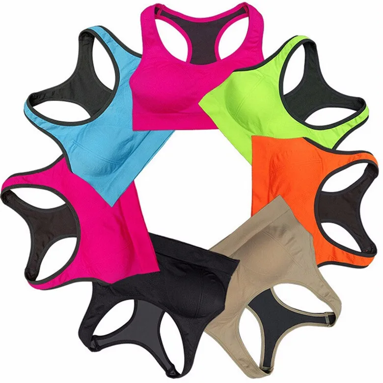 UMLIFE Women Crop Top Yoga Bra Fitness Short Running Women Sports Bra Push Up Sexy Strench Tank Top Sport Top Colete Feminino (13)