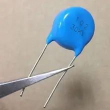10 шт 30KV 1000PF 102 102K 30000V высоковольтный керамический конденсатор