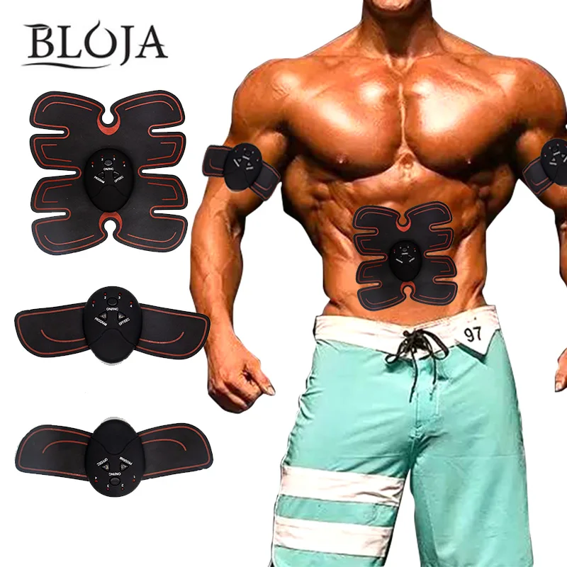 

Abdominal Muscle Trainer Electronic Muscle Exerciser Machine Fitness Toner Belly Leg Arm Exercise Toning Gear Workout Equipment