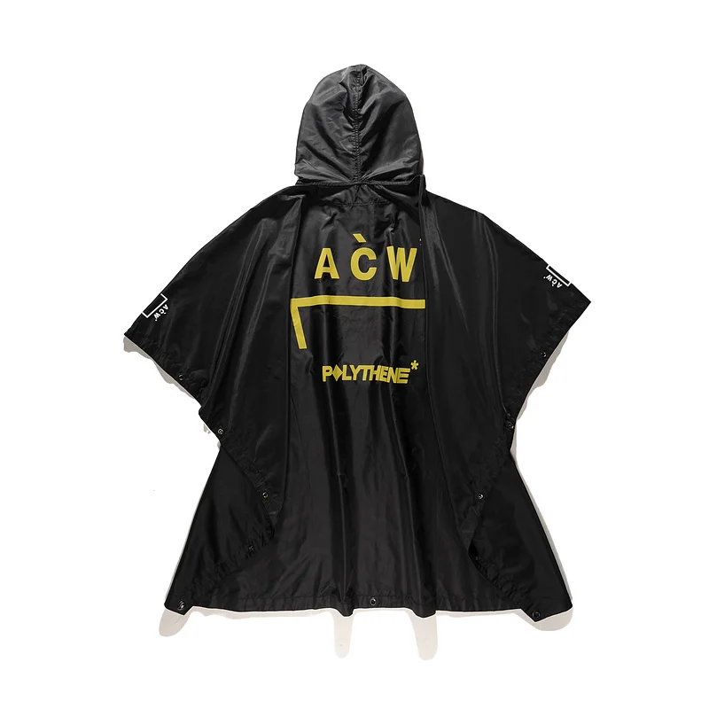 Aliexpress.com : Buy 2017 ACW Women Men Raincoat Jacket Hiphop ...