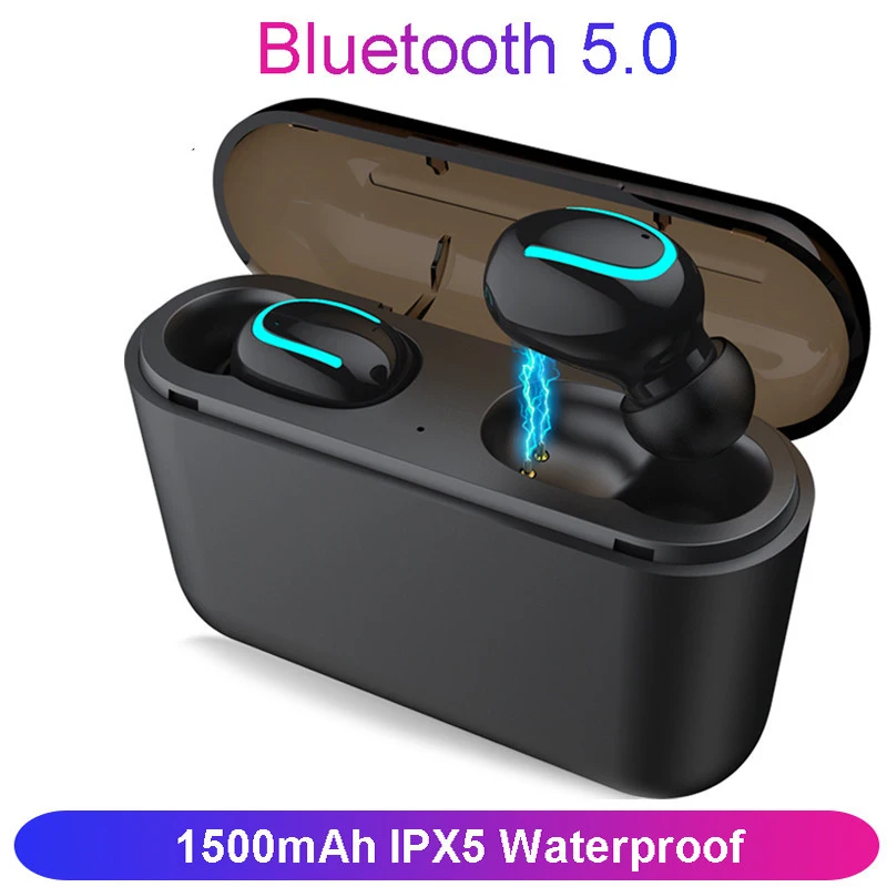 

HBQ Q32 tws Wireless Earphones Bluetooth 5.0 Headset With Mic Mini Bluetooth Earbuds Stereo Headphone Waterproof IPX5 PK I10 I20
