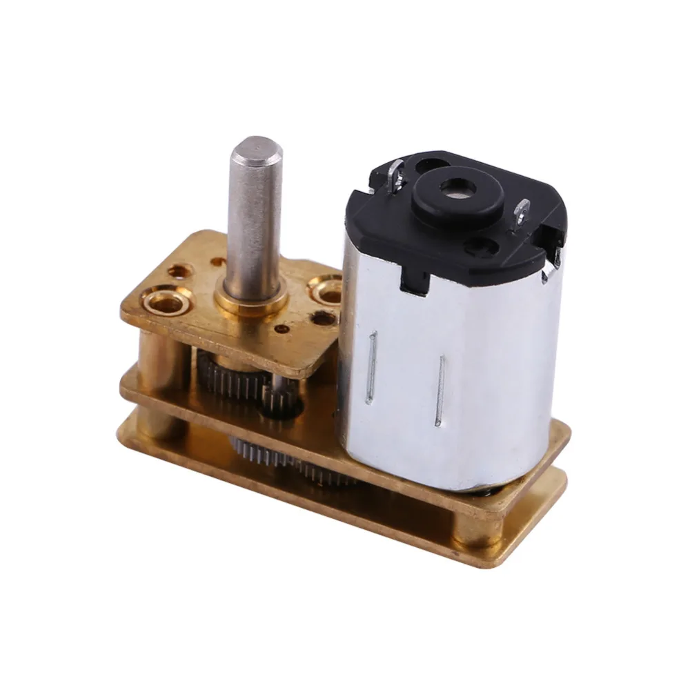 

1pc Metal DC 6V 100RPM Micro Electric Geared Motor Speed Reduction Geared Box