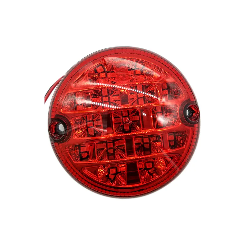 WildAuto LED Rear Turn Light,Stop Light,Tail Light,6 Inch For Truck,Trailer,Lorry,Van Caravan,12V//24V-1 Pcs
