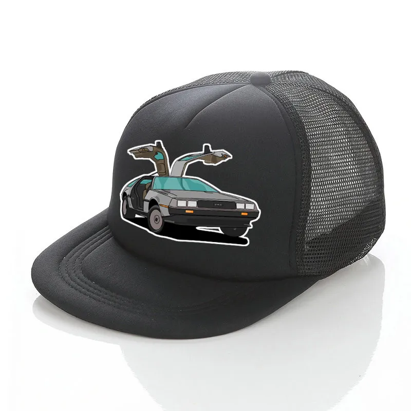 Уникальная дизайнерская шапка в стиле Харадзюку для путешествий во времени, цвет радуги, шапка для водителя грузовика, автомобильная бейсболка DMC YF029 - Цвет: YF02930