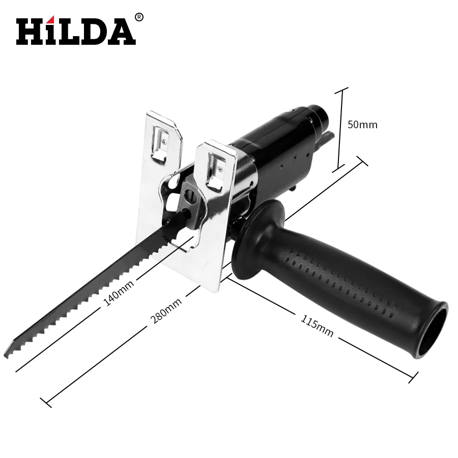 Ceny Hilda piła szablasta elektronarzędzie piła szablasta cięcie metalu cięcie drewna narzędzie elektryczne zamocowanie wiertła z ostrzami