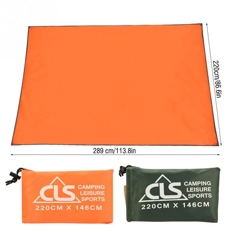 Portable Foldable Camping Mat Waterproof Tent Easy Carry Beach Floor