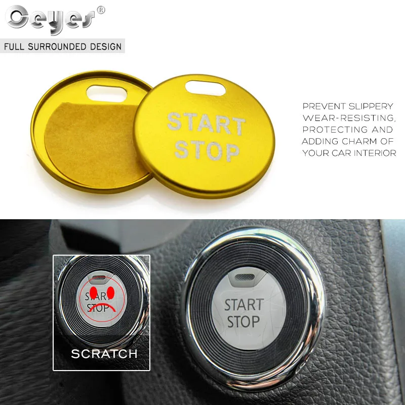 Car Start Engine Button Key Ring for NISSAN (27)