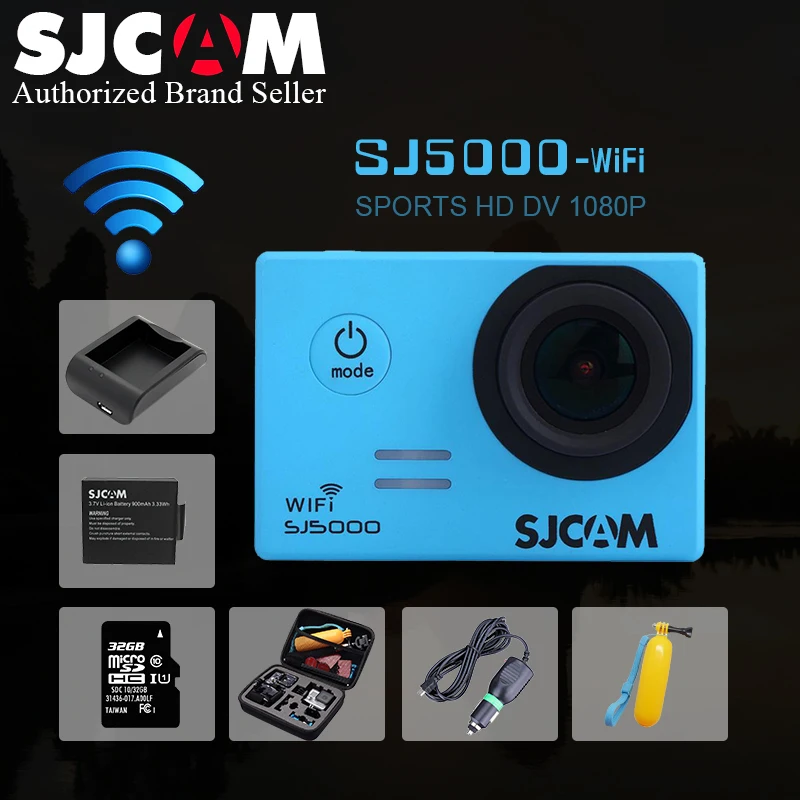 

Action camera SJCAM SJ5000 WiFi 1080P camara deportiva Full HD 2.0" 170D Helmet Cam underwater go waterproof pro mini Camcorder