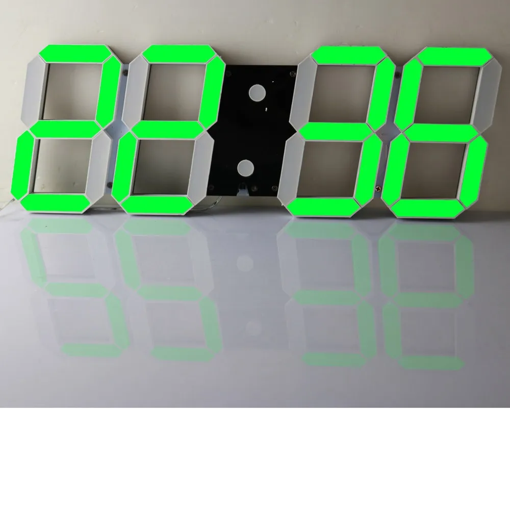 Super Large Digital Wall Clocks LED Alarm Clock Countdown Timer Remote