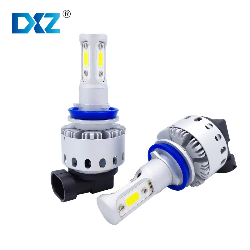 

2pcs Bulbs H4 H7 H8 H11 H16JP 9005 9006 9012 5202 Car Headlight COB LED Auto Lamp for VW/BMW/Ford/Audi Single Hi-Lo Beam 90W/set