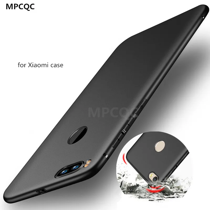 Ультра тонкий мягкий чехол для Xiaomi Mi A1 5x5 x матовая кожа Защитная крышка xiaomi Red 4x