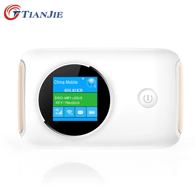 

TIANJIE 4G Wifi Router Car Mobile Wifi Hotspot Wireless Broadband Mifi Unlocked Modem With Sim Card Slot