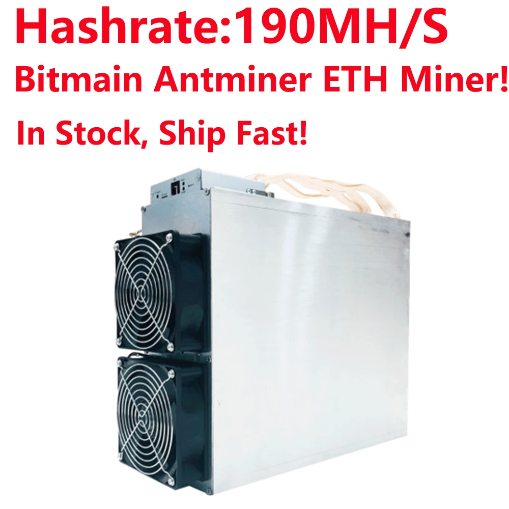 

ETH Miner,In Stock! Original Bitmain Antminer E3 Ethash Ethereum ETH Mining machine from bitmain power supply not included!