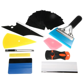 

8 in 1 Car Window Tint Tools Kit For Vinyl Film Tinting Squeegee Multicolor Car Window Wrapping Tint Installing Tool