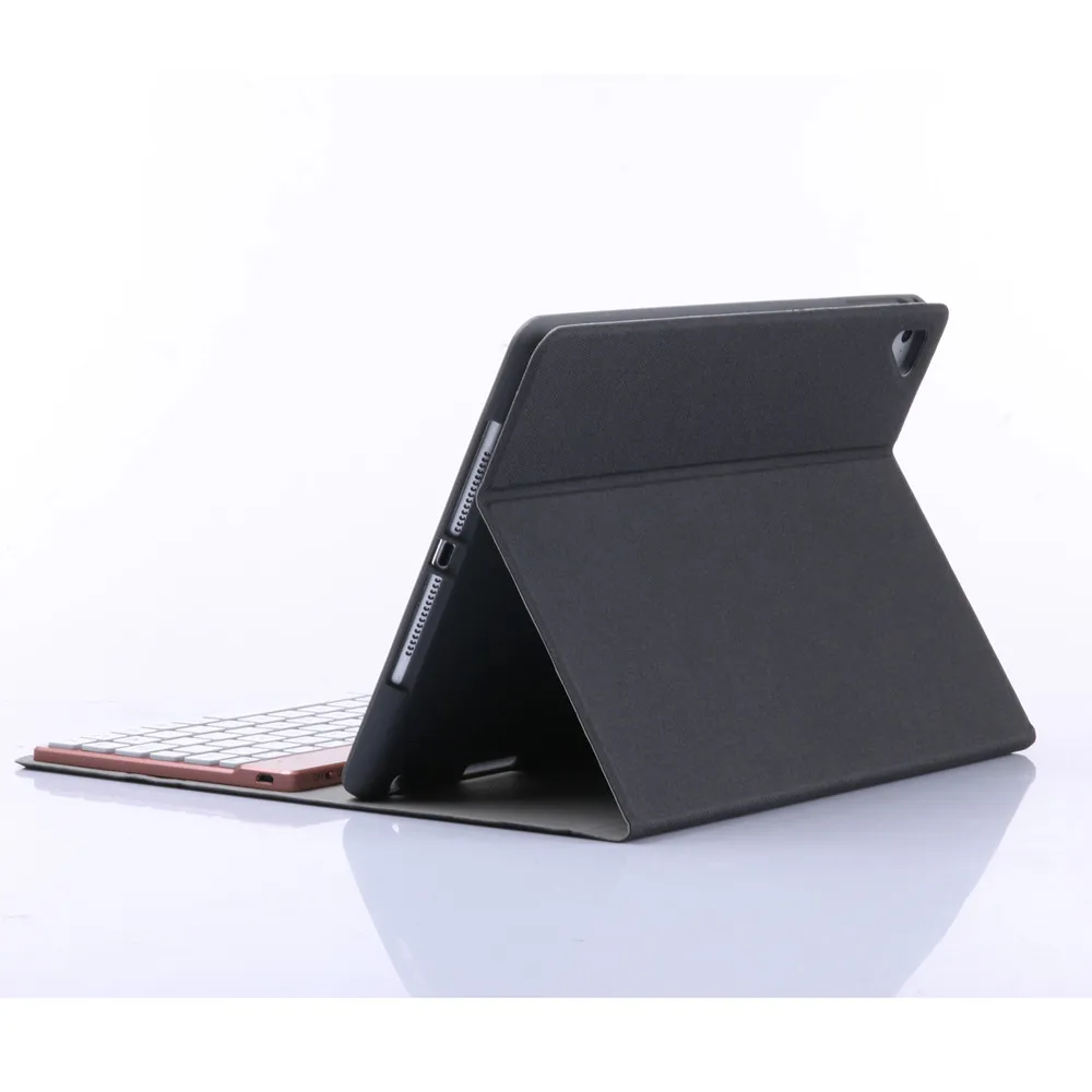 Беспроводная съемная 7 видов цветов клавиатура VOBERRY Bluetooth для Ipad 9 дюймов 2017/2018 Pro Air