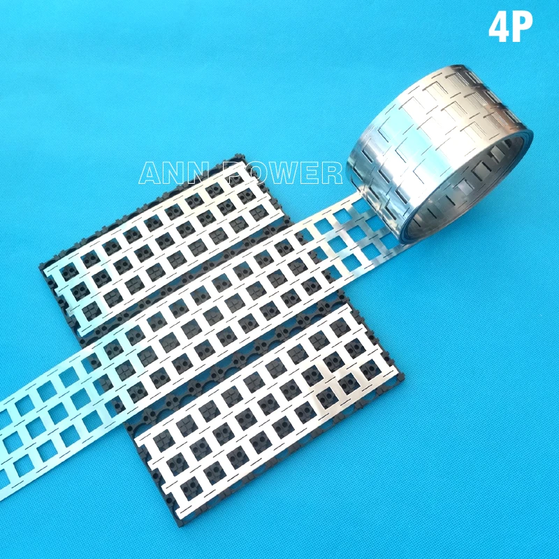 

18650 li-ion battery 4P pure nickel belt Electric motorcycle and EV battery busbar connect the nickel tape Cell spacing 20.2mm