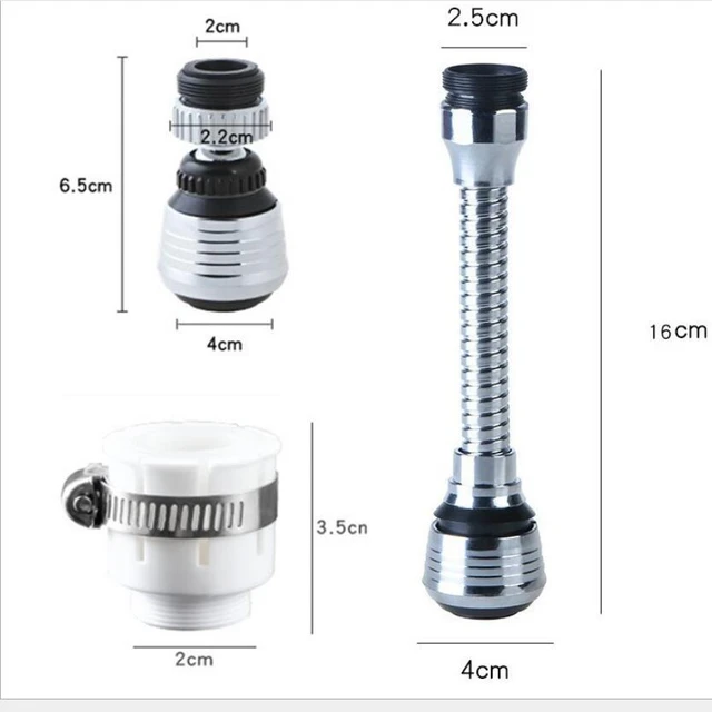 Adaptateur Universel Pour Robinet De Cuisine, 3 Modes, Aérateur, Pomme De  Douche, Pression, Économie D'eau, Barboteur, Filtre Anti-éclaboussures,  Connecteur De Buse - Aérateurs - AliExpress