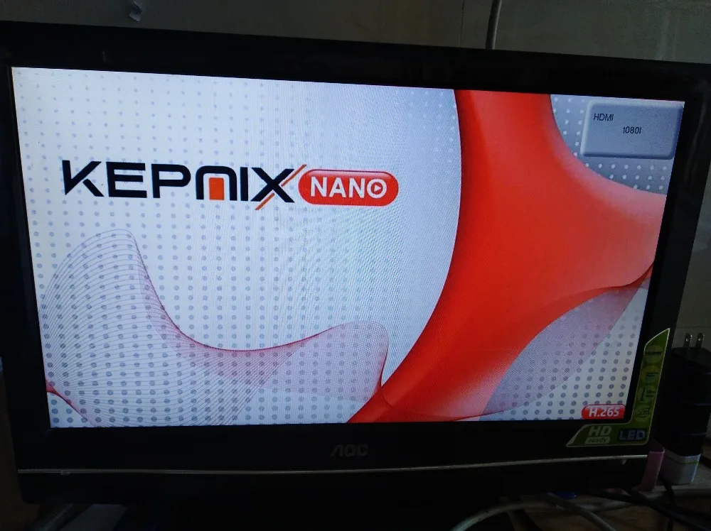 Kepnix nano h.265 20 шт DVB-S2 hevc спутниковый ресивер Поддержка PowerVu Biss cam Youtube Wifi