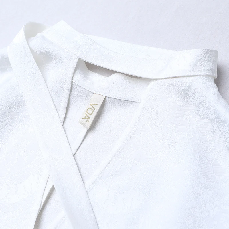 Блузка VOA Женская белая офисная с коротким рукавом|office shirt|office shirt designblouse fashion |