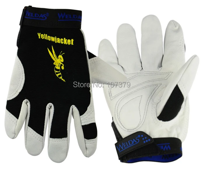 

Leather Driving Glove Grain Goatskin Leather Work Glove