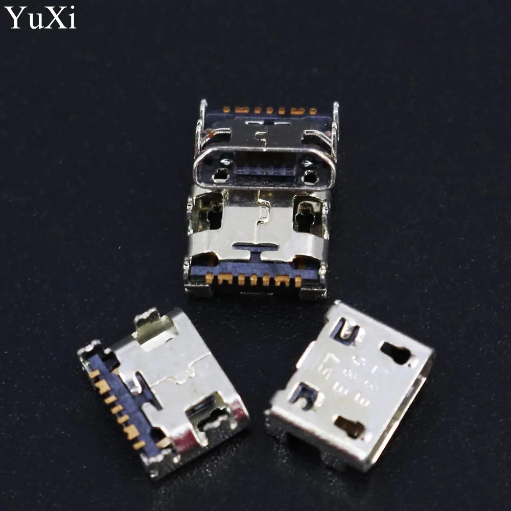 Юйси 50 штук в наборе usb зарядное устройство для зарядки Порты и разъёмы Разъем док-станции для samsung Galaxy G355 G313 A8 A8000 A8009 J1 J120 J210F C3590 S7390 s6810