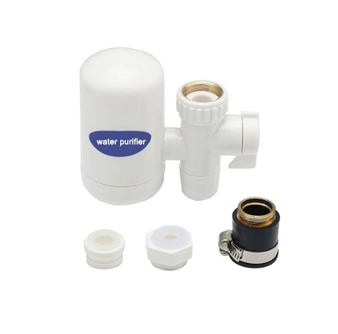 Faucet Water Filter with Washable Ceramic Filter Cartridge Tap Water Purifier For Household Kitchen Faucet Percolator  (15)