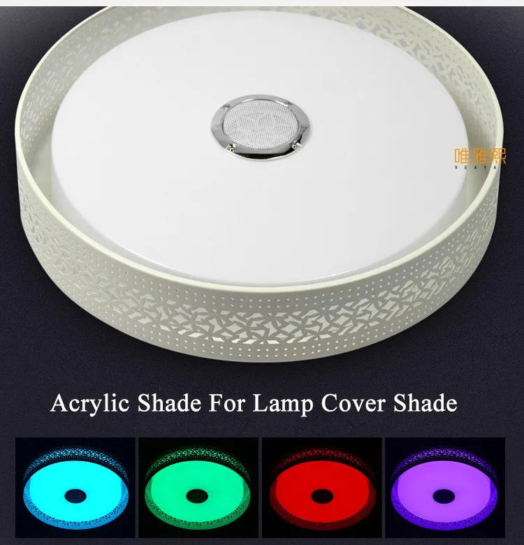 bluetooth  smart  music led ceiling lamp YH 612  (2)_A