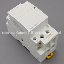 ИКТ Американская классификация проводов 2р 63A 220 V/230 V 50/60HZ Din rail AC контактор для дома 2NO