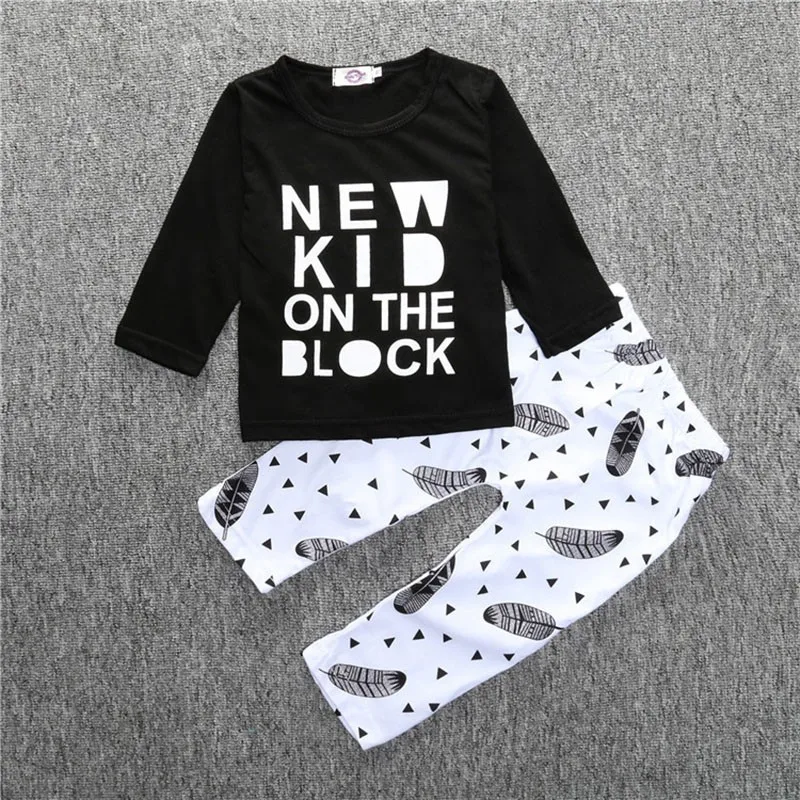 

Baby Clothes Suits 2019 New Autumn Style Kids Boys long-Sleeve Clothes and Pants Clothes Sets Newborn Baby Clothing Suits