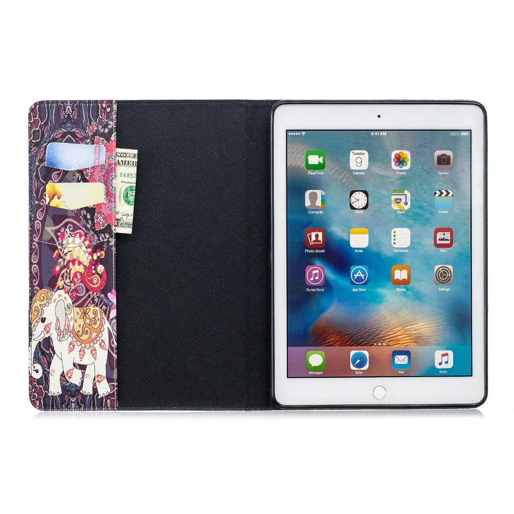 Защитный чехол С Рисунком Слона для iPad Air 1 2 3 4 Mini Pro 9 7 10 5 2017 2018 дюйма|Чехлы