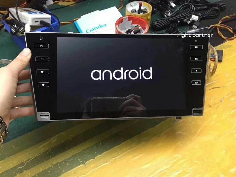 Discount Factory price latest Android 8.1 car dvd player gps navigation for Toyota Camry 40 2007-2011 5