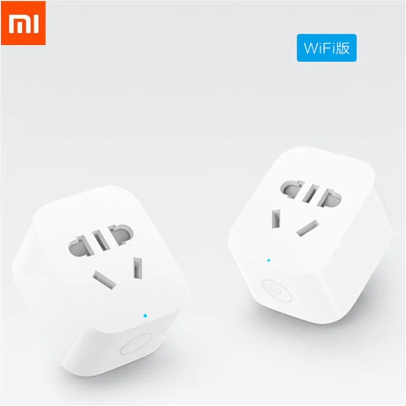 Оригинальная умная розетка Xiaomi, Wi-Fi розетка, Вилка питания, Wi-Fi версия, розетка, ЕС, управление с телефоном, приложение, itellligent Plug