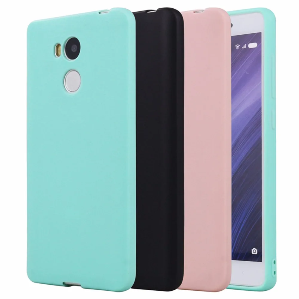 Силиконовый чехол для Xiaomi Redmi 4 Pro 4A 3 S Note Prime 4X X Мягкий ТПУ конфетный телефона |