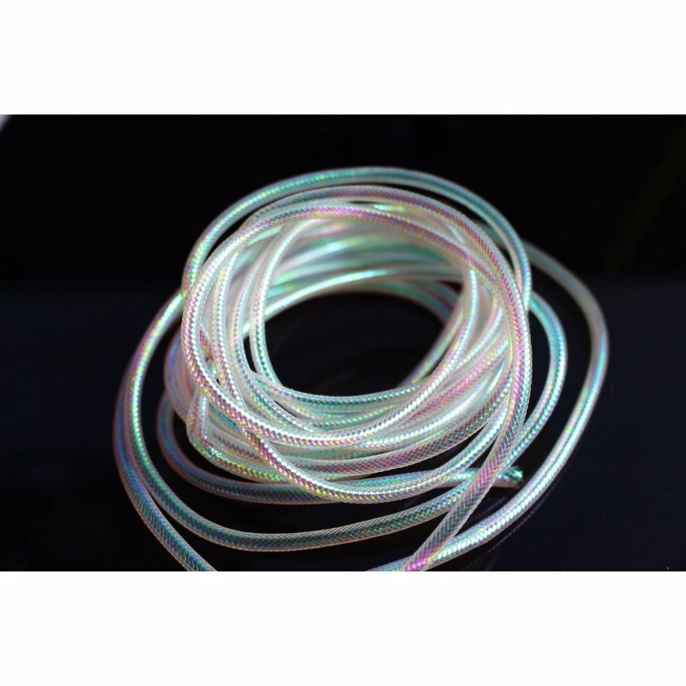 Tigofly 4 St/ück 10 x 21 cm Holografische Klebefolie Flash Glas Disco Draht Muster K/ünstliche Fischhaut Jig Aufkleber Hard Baits K/öder Aufkleber