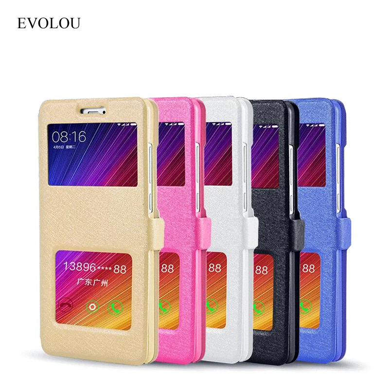 

For Redmi K20 Case Flip Window View Leather Case Cover for Xiaomi Redmi 7A Note 7 Pro MI 9T Phone Case Quick Answer Cover Bag