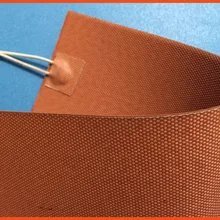 102 мм X 458 мм, 350 Вт 110 В, гибкий силиконовый подогреватель, нагревательный элемент Гавайские гитары укулеле/скрипки Боковой изгиб Отопление/термальность одеяло гибкие