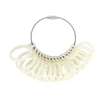 

Plastic Finger Sizer Ring Gauge UK Standard: K - Z