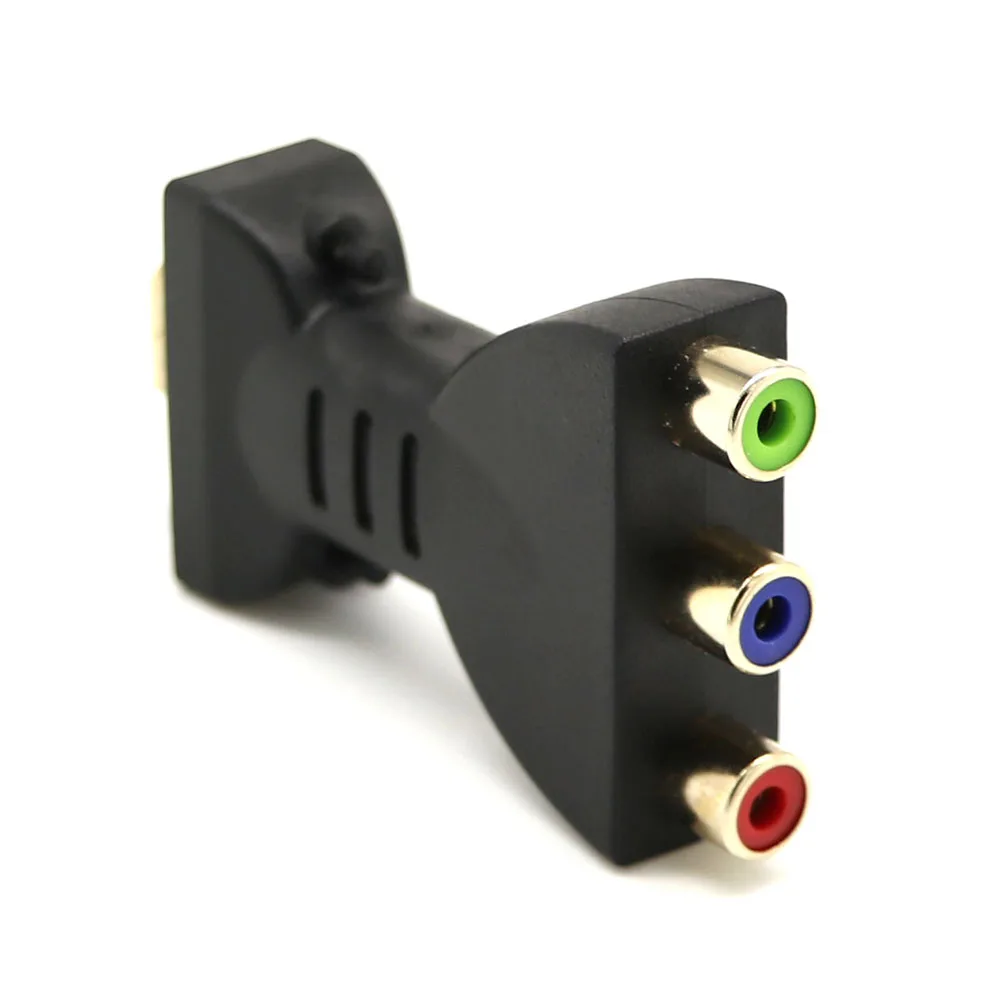 2019 новый высококачественный позолоченный адаптер HDMI на 3 RGB RCA Видео Аудио
