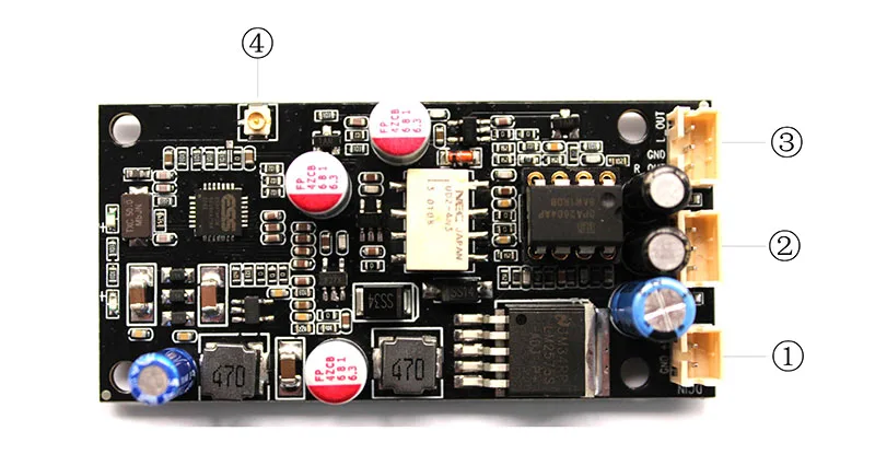 CSR8675 беспроводной адаптер Bluetooth 5,0 приемник плата ES9018 ies DAC аудио декодер плата 24 бит/96 кГц LDAC с антенной