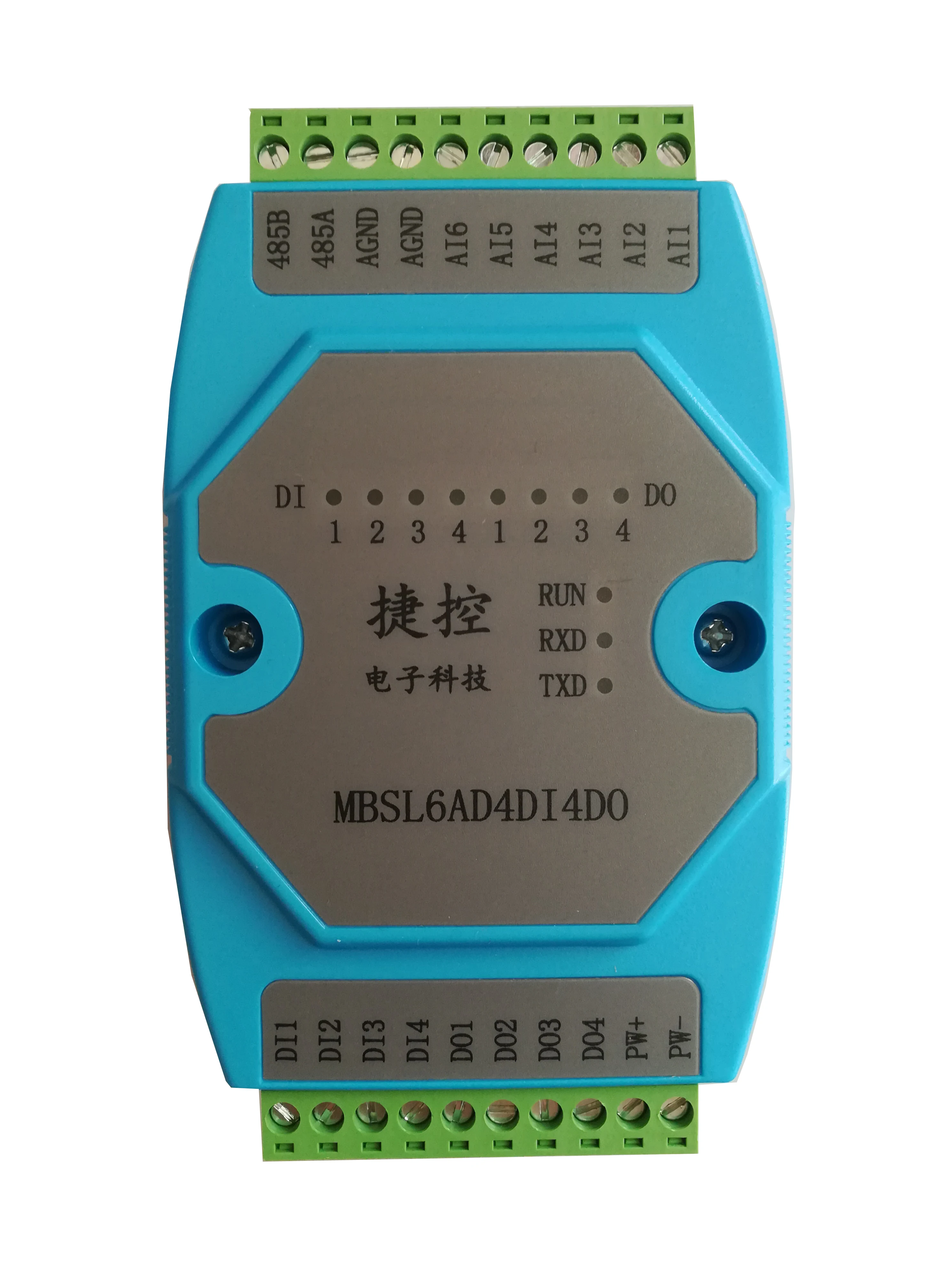 6 способов от 0 до 20 мА Аналоговый вход 4 канала цифровой выход Modbus RTU связь RS485