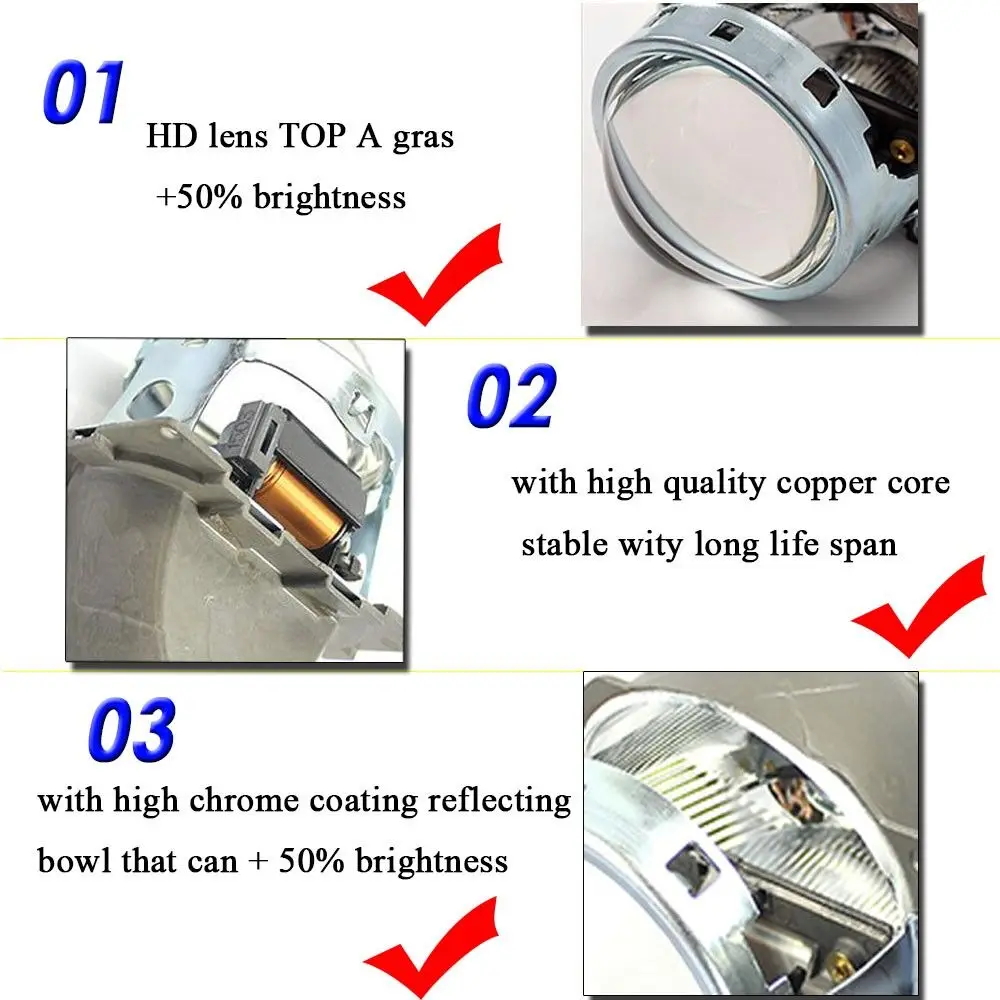 3,0 дюймовый автомобильный Биксенон hid объектив проектора LHD Автомобильная фара 3,0 Koito Q5 h7 q5 h4 q5 Универсальный q5 DIY для универсального автомобиля