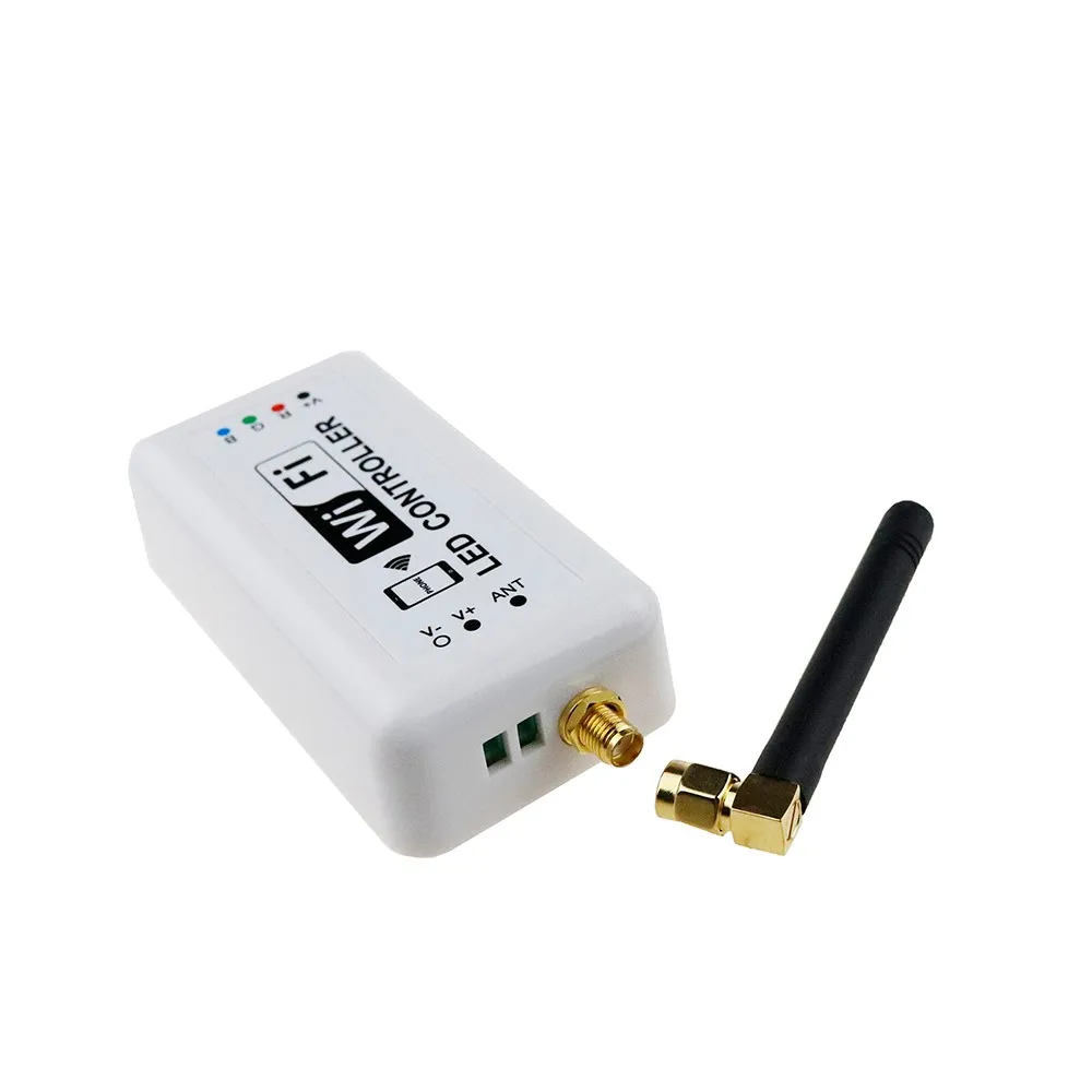 DC12V 24 V Wifi Led контроллер Диммер Мини умный дом управление на Android/IOS полоса 12A 2 4 Ghz RGB